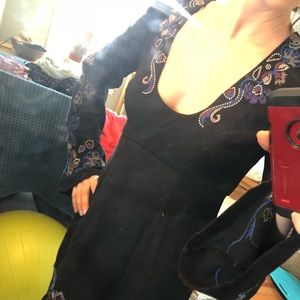 Free People Embroidered Dress